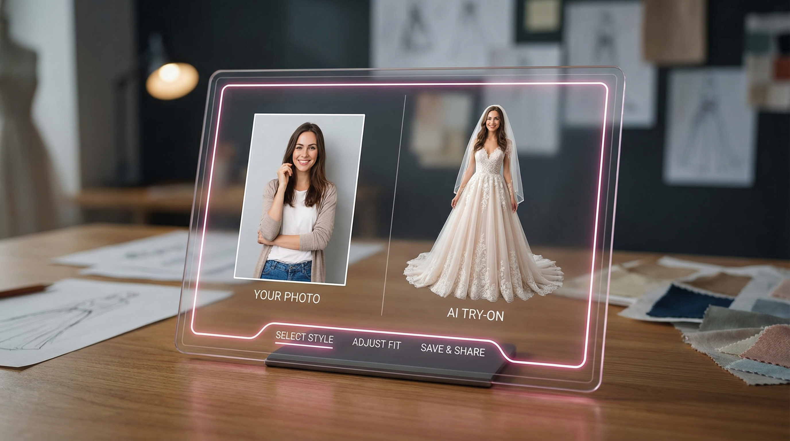 Technologia AI przymiarek online